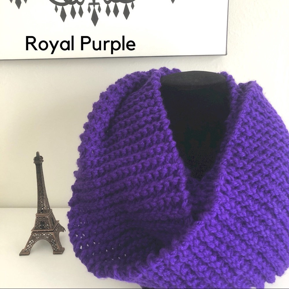 Infinity scarf Royal purple